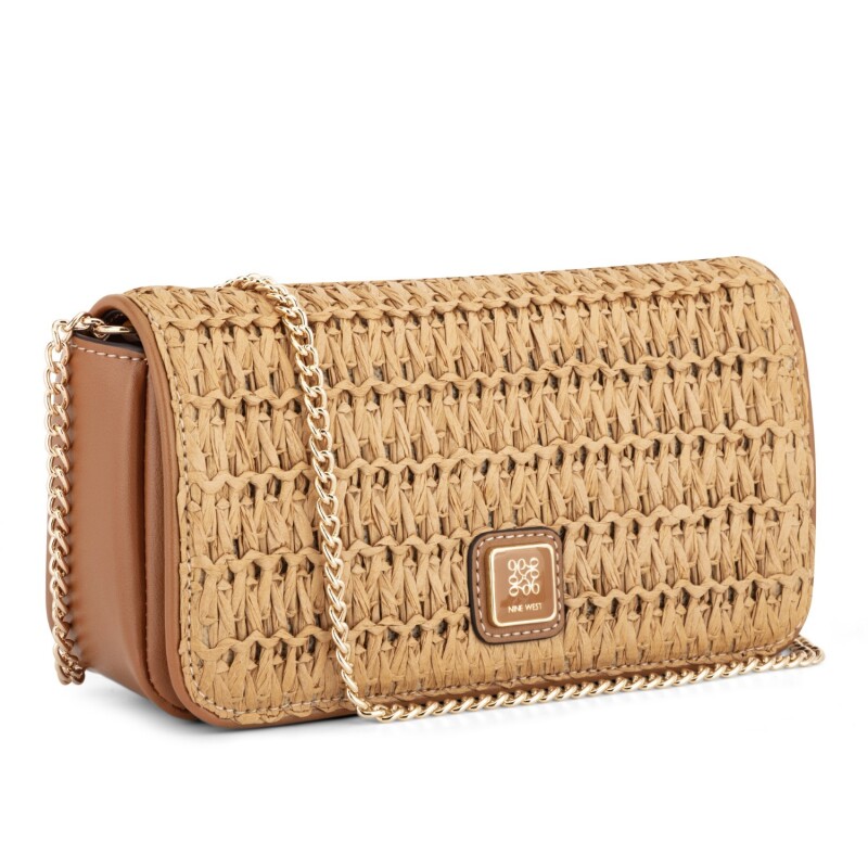 Crossbody Nefi Phone Case Organizer Natural/brandy