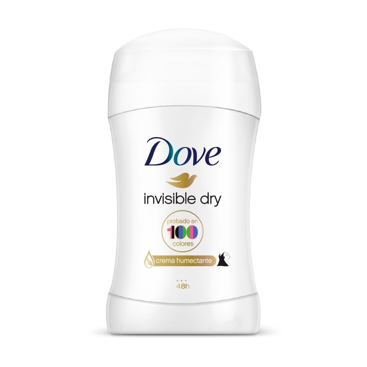 Antitranspirante Dove Invisible en Barra Dry 50 grs 