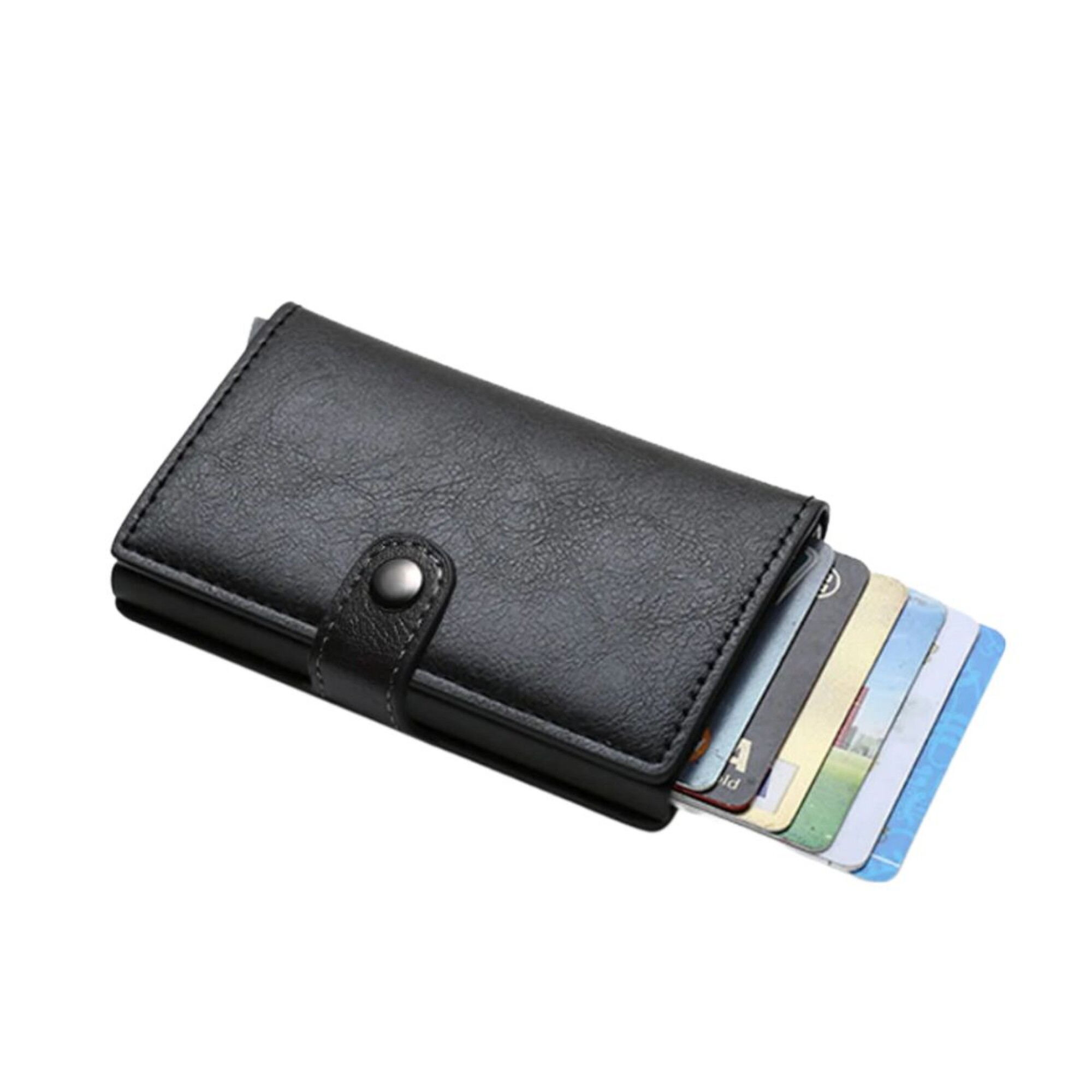 Billetera Porta Tarjetero Metalico Porta Tarjetas Tarjetero Metálico