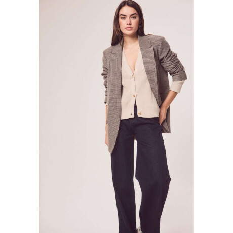 Blazer A Cuadros Multi