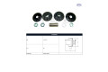 Buje Mitsubishi L200 96-06 Der/Izq Buje Mitsubishi L200 96-06 Der/Izq