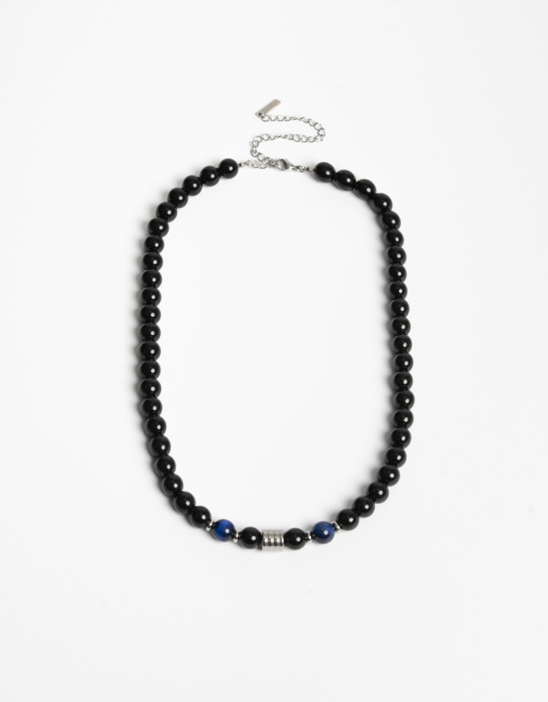 Collares Cortos Piedras Collar Corto Men´s Collection - Negro