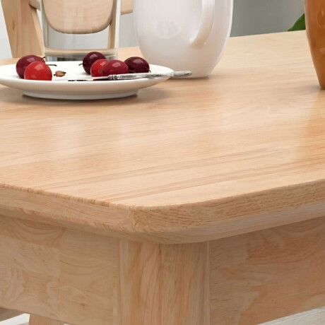 Mesa de comedor Madera maciza 140 cm Oslo