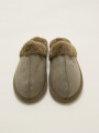 Pantuflas Pantusi Verde Grisaceo
