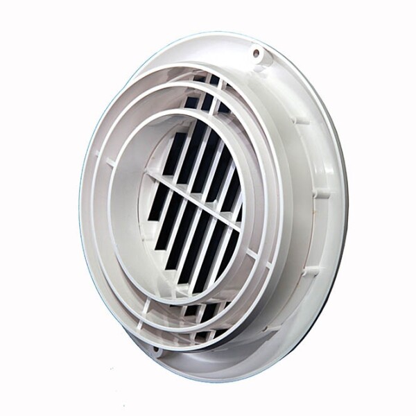 Rejilla de Ventilación PVC 180mm con Adaptador 100/125/150mm Ventokit Rejilla de Ventilación PVC 180mm con Adaptador 100/125/150mm Ventokit