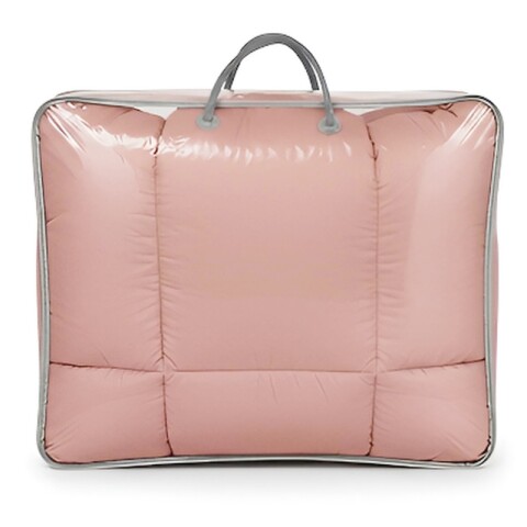 Acolchado 2 Plazas Doble Faz Microfibra Térmico 195 x 230cm - Rosa Salmón Acolchado 2 Plazas Doble Faz Microfibra Térmico 195 x 230cm - Rosa Salmón