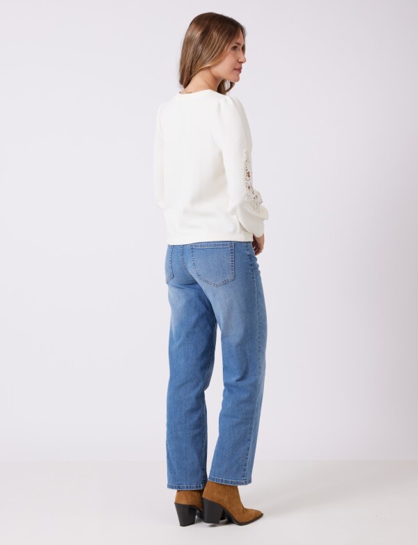 Buzo Aplique Crochet CRUDO