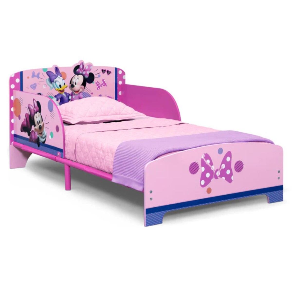 Cama de madera interactiva Minnie Mouse Disney - ROSADO 