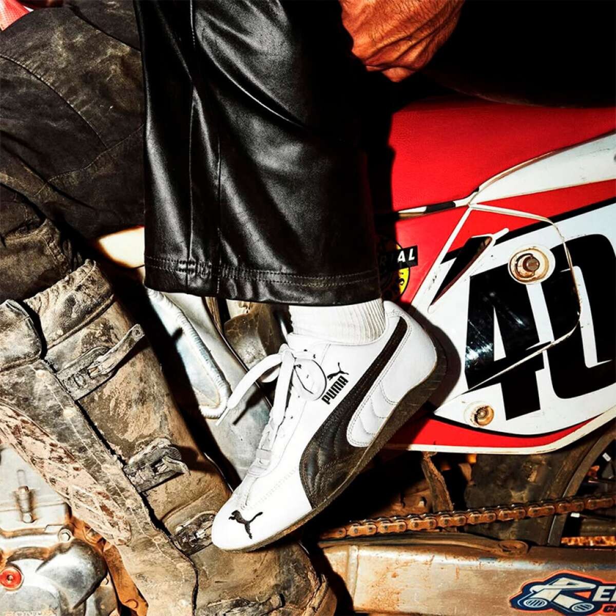 Zapatillas Speedcat Lth de Mujer - blanco 