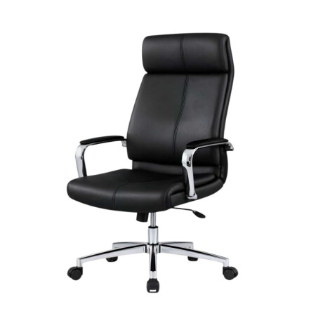 Silla de oficina Cromada Mariposa Vortex Negro