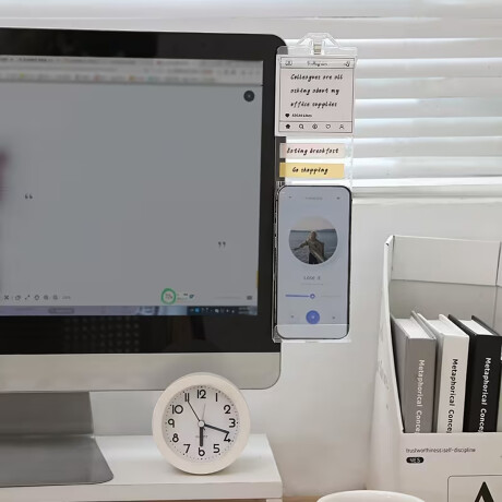 Set 2 Soportes de celular para computadora - 8x31cm Sc