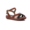 Modare Sandalia C/tiras Cruzadas Y Hebillas Crema-camel