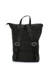 Mochila puffer Negro