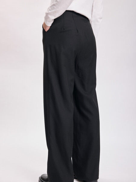 Pantalón de vestir ancho Negro
