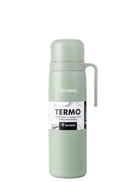 Termo con Manija Color Oliva
