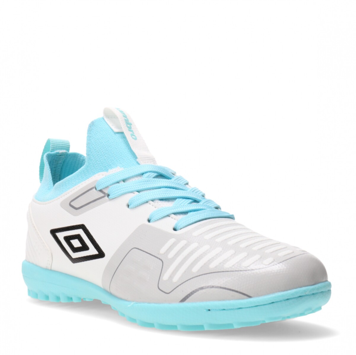 Championes Infantiles Umbro Flash HG Umbro - Blanco - Celeste 