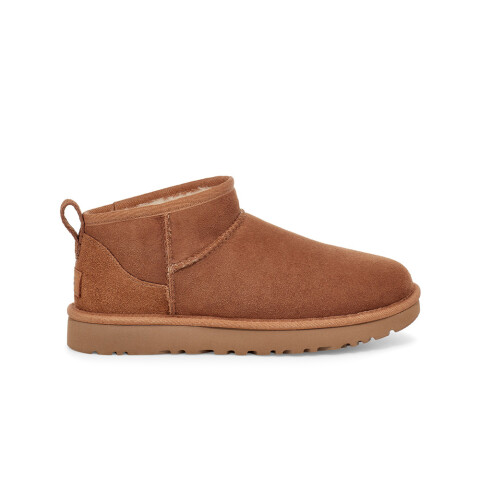 Botas Classic Ultra Mini W Mujer Chestnut