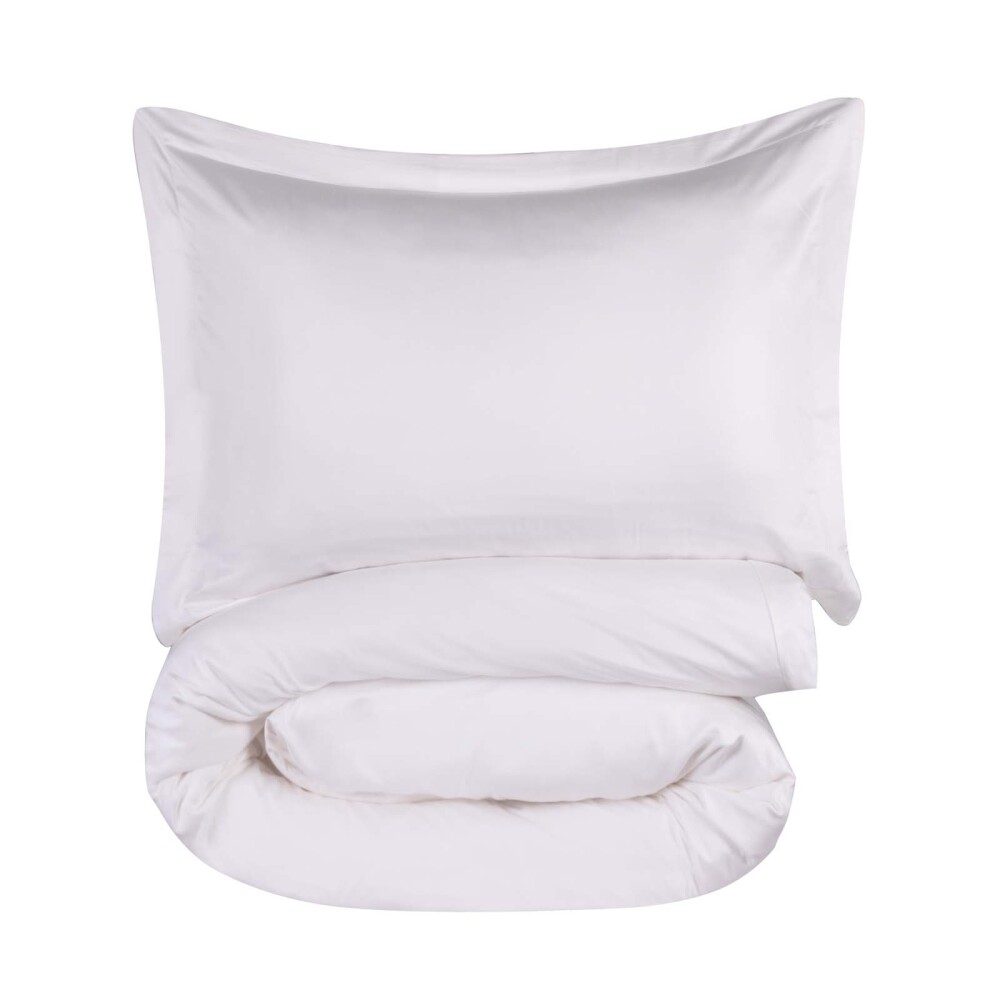 FUNDA NÓRDICA BAMBÚ 2 PLAZAS BAMBU BLANCO C/FUNDA