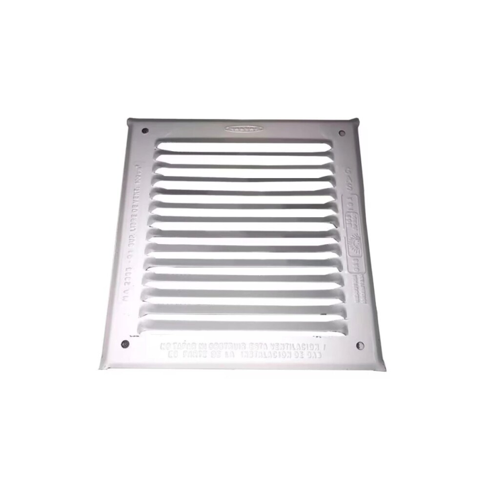 Rejilla ventilación esmaltada 15x15cm Rejilla Ventilación Esmaltada 15x15cm