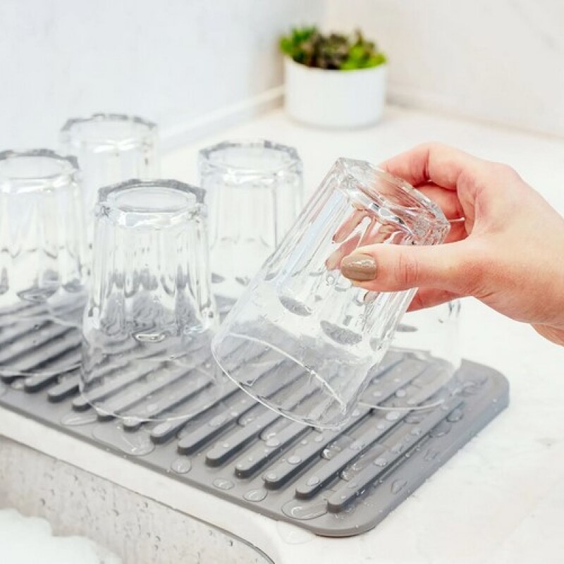 Escurridor de Vasos Gris