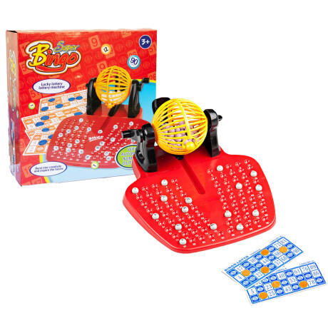 Juego de Mesa Bingo Completo con Bolillero Juego de Mesa Bingo Completo con Bolillero