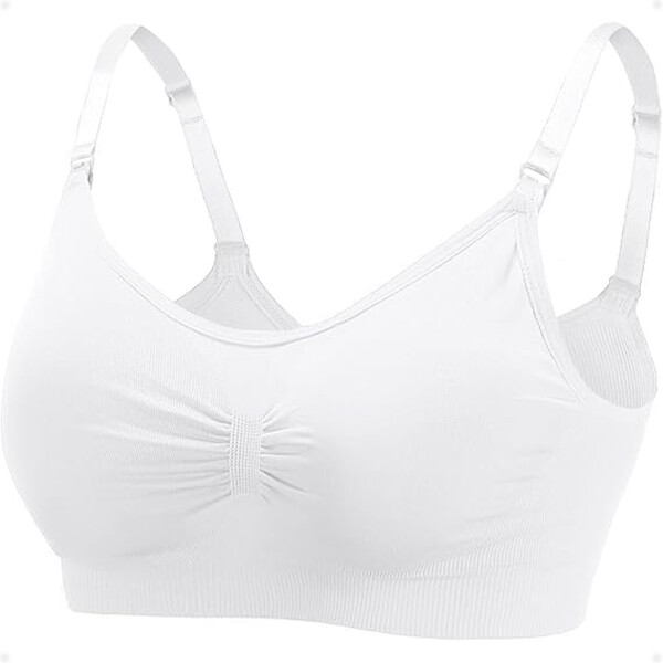 Soutien Top Deportivo Con Tiras Blanco