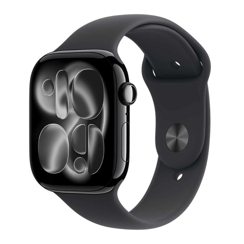 Apple Watch Series 11 46mm Jet Black Al Black Sport Band M/L MEUX4LW/A Apple Watch Series 11 46mm Jet Black Al Black Sport Band M/L MEUX4LW/A