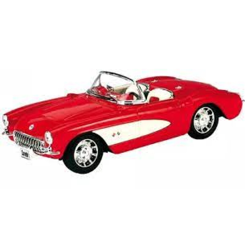 Chevrolet Corvette 1957 Coleccion Welly Original 1:24 Chevrolet Corvette 1957 Coleccion Welly Original 1:24