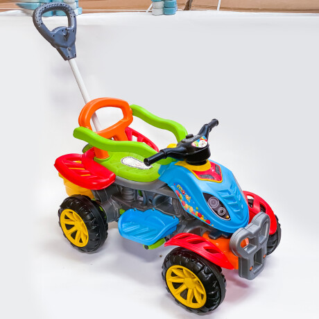 OUTLET - Buggy Cuatriciclo A Pedal 3en1 Auto Guía Y Accesorios OUTLET - Buggy Cuatriciclo A Pedal 3en1 Auto Guía Y Accesorios