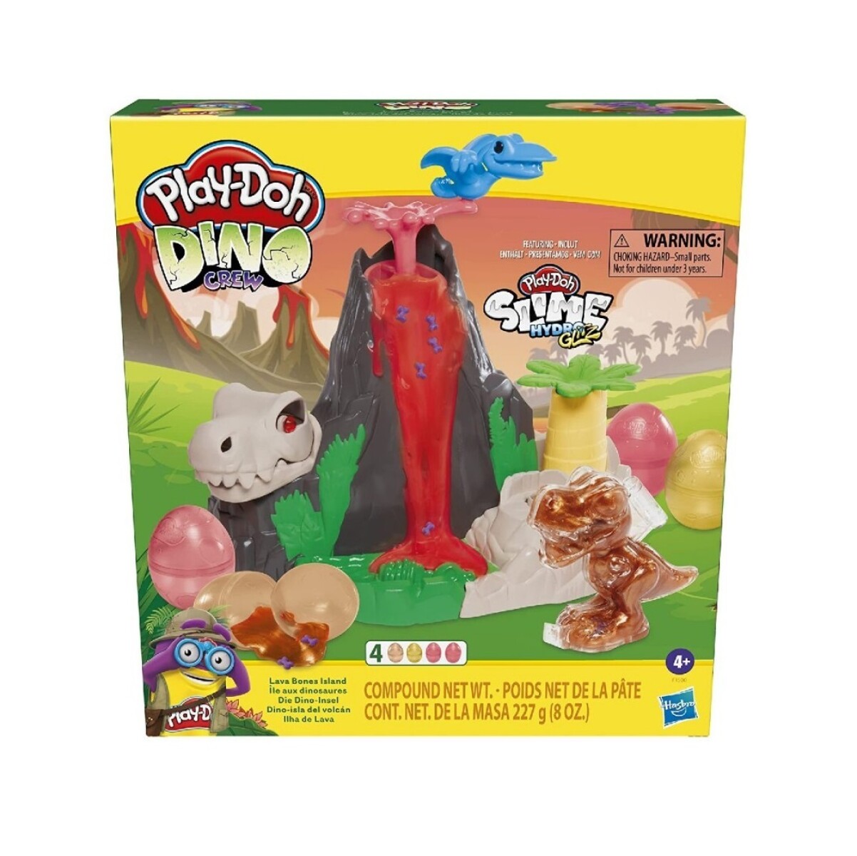 Slime Dino Play-Doh: Isla de Lava 