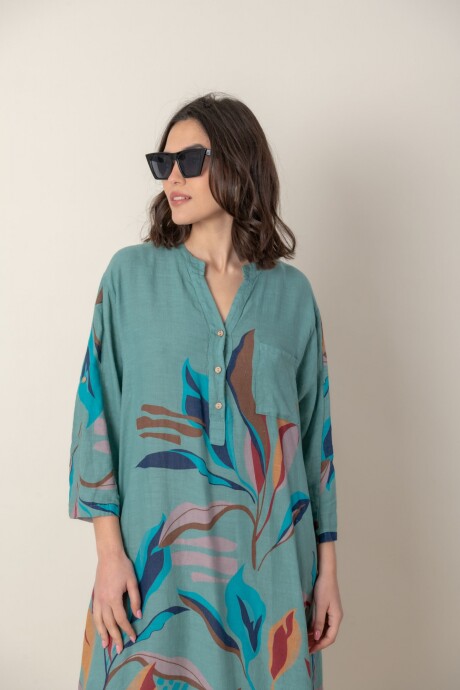 VESTIDO SILVINA Verde