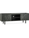Mueble TV KRONDAL 2 puertas color mármol Mueble TV KRONDAL 2 puertas color mármol