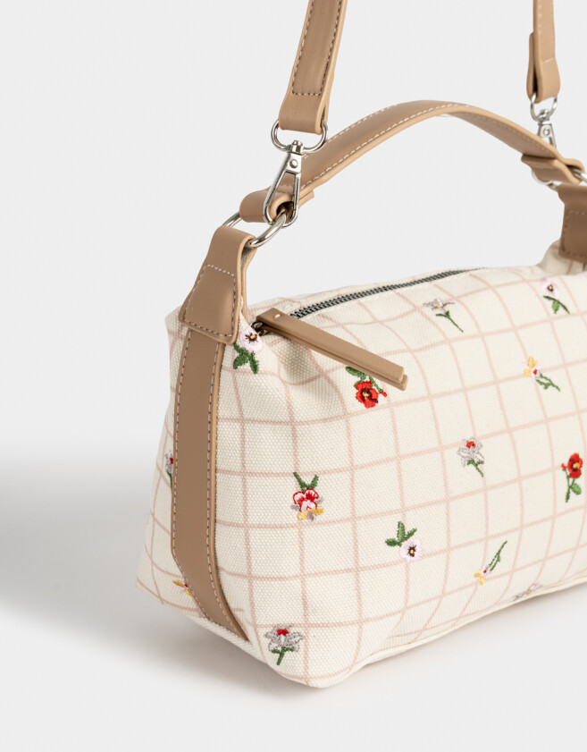 Bandoleras Bandolera Canvas Flores - Estampado Flores