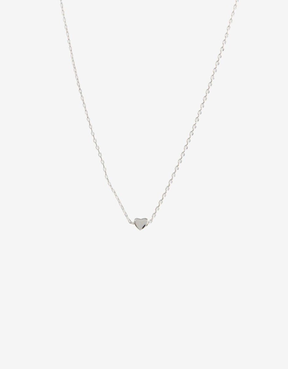 Cadena Con Dije Plata 925 - Plateado 