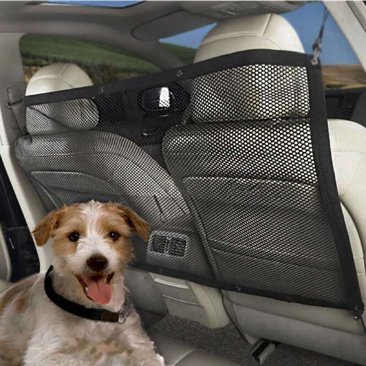 Malla De Protección Para Mascotas - Cualquier Tipo De Vehículo 