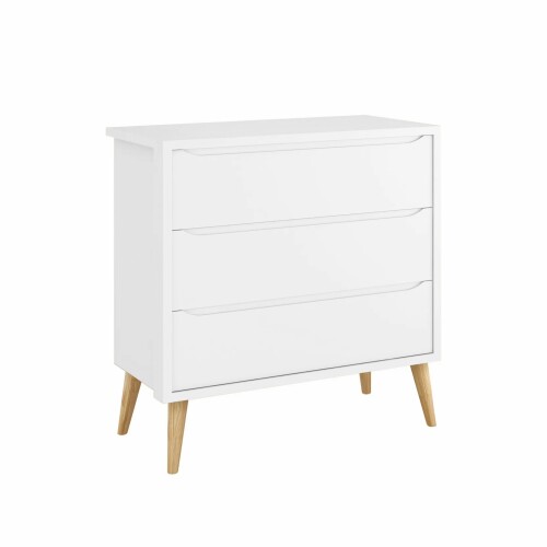 Cómoda 3 cajones Infantil - Theo Blanco