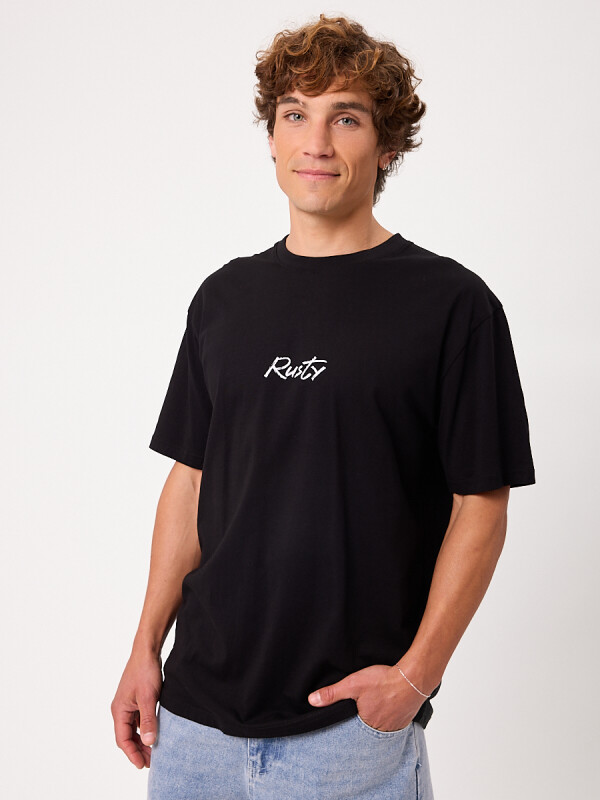 T-SHIRT OSLAS RUSTY Negro