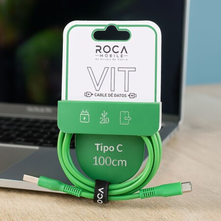 CABLE DE DATOS USB A TIPO C ROCA 100CM CABLE DE DATOS USB A TIPO C ROCA 100CM