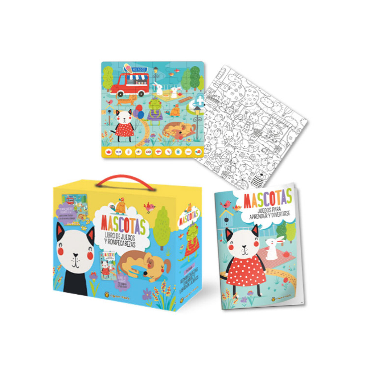 Libro infantil Valija Mascotas 
