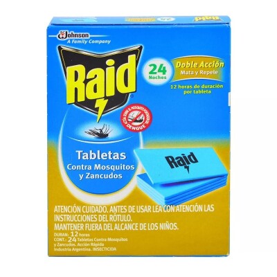 Raid Tabletas 24 Uds. Raid Tabletas 24 Uds.