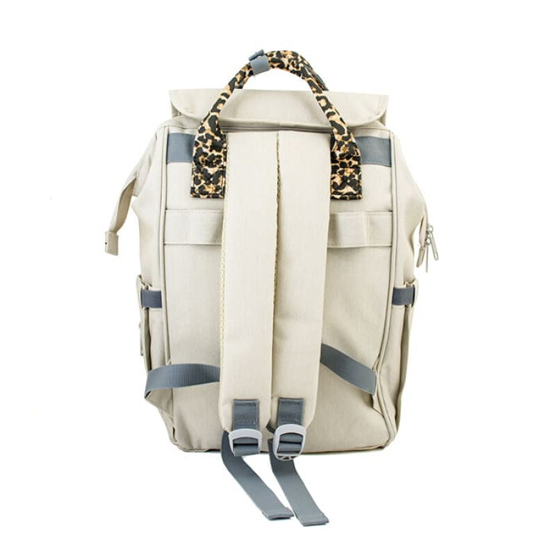 Mochila Santa Barbara Wuhan YF-073 Beige-animal Print
