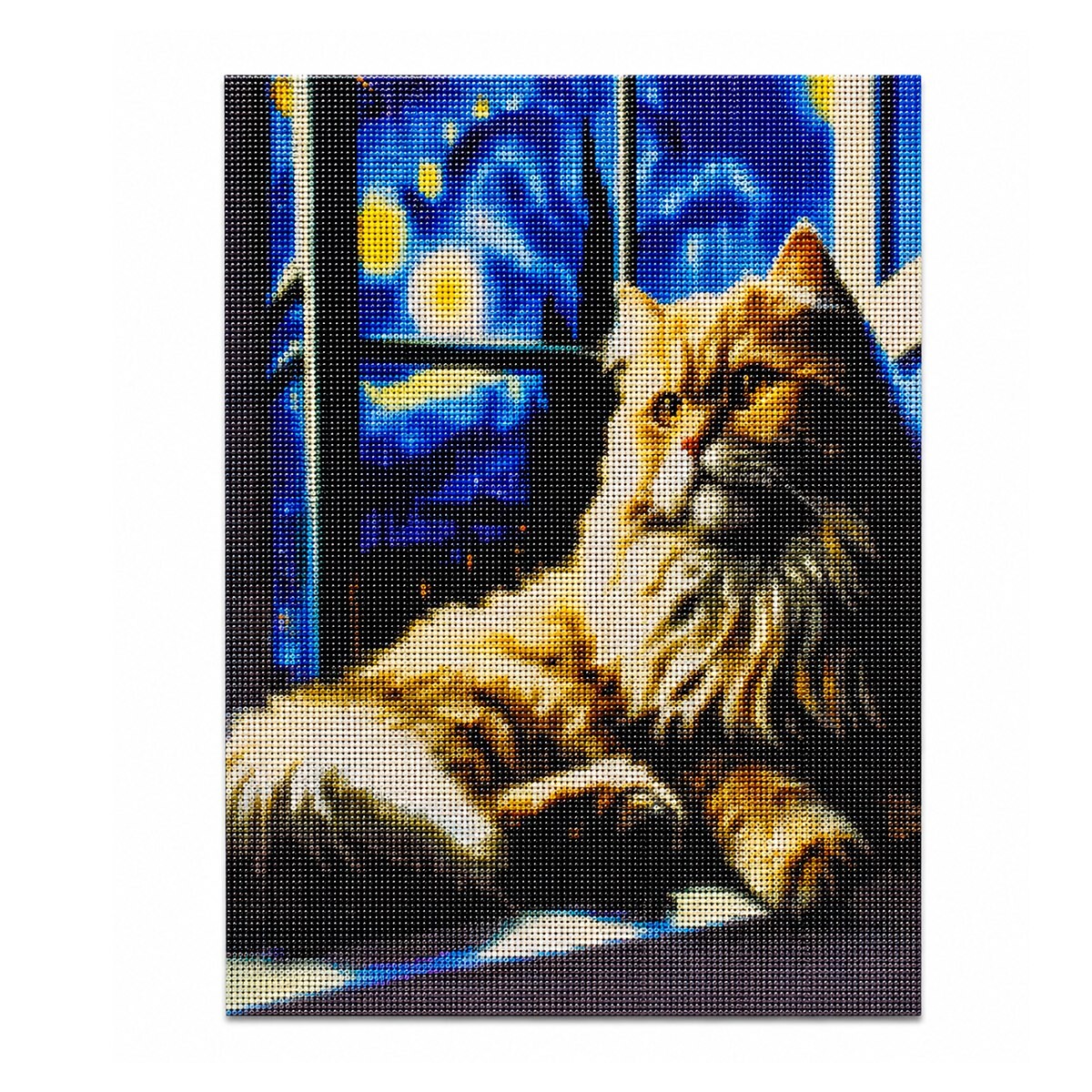Kit de Pintura Diamante 5D Gatitos 40 x 30 cm - DISEÑO 1 