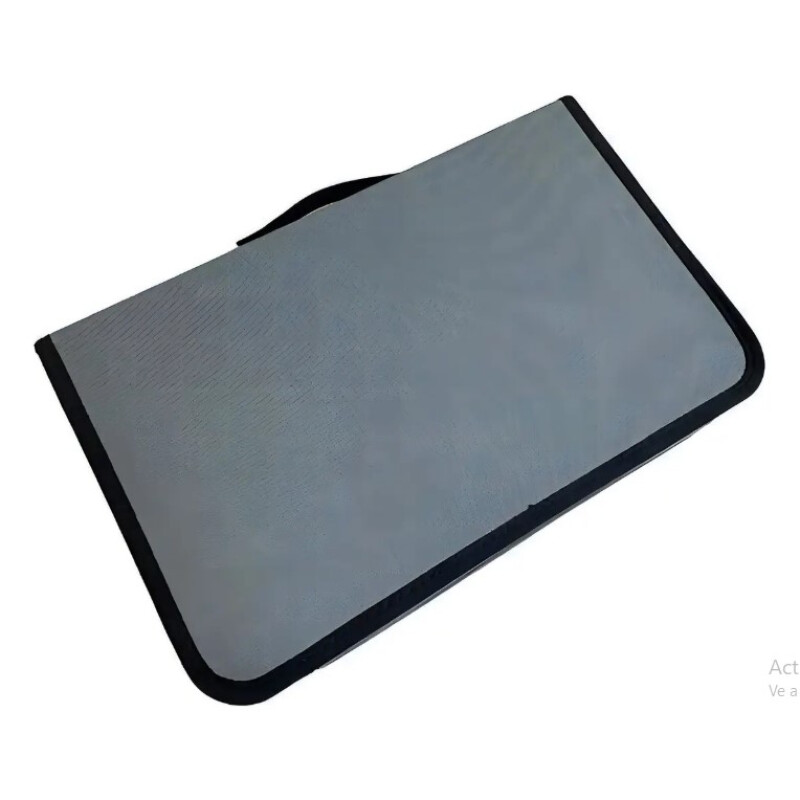 Set para Asado 4 Piezas con Estuche Gris Cuchillo Tenedor y Afilador Set para Asado 4 Piezas con Estuche Gris Cuchillo Tenedor y Afilador