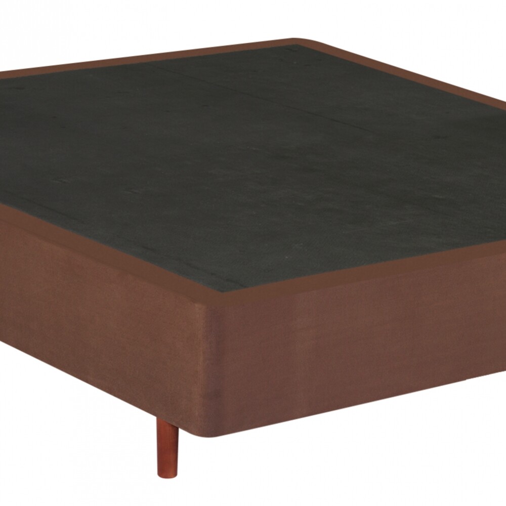 Base Sommier 2 Plazas - Mannes - Marron Base Sommier 2 Plazas - Mannes - Marron