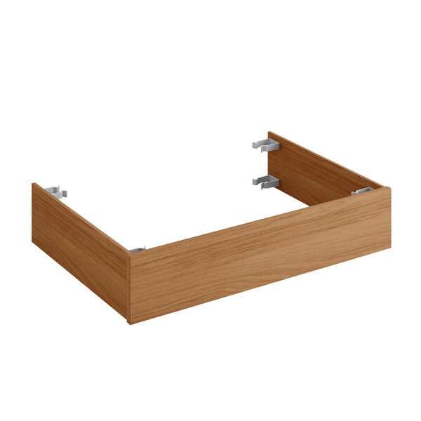 KIT ZÓCALO MODULO ATENA 70 CM COLOR JEQUITIBA FOSCO Kit Zócalo Modulo Atena 70 Cm Color Jequitiba Fosco