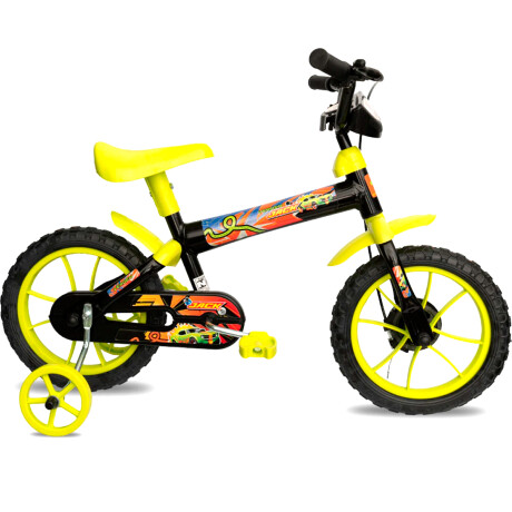 Bicicleta Infantil Verden Con Rueditas Montaña Rod 12 Negro