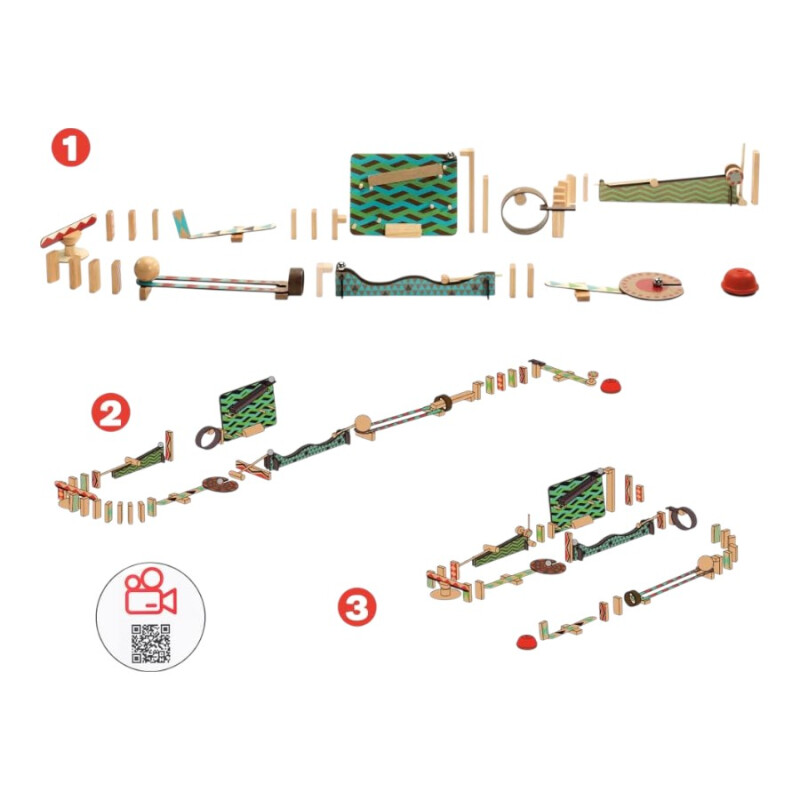 Juego de Mesa Zig & Go 48 Piezas Juego de Mesa Zig & Go 48 Piezas