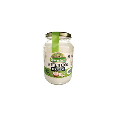 ACEITE DE COCO EXTRA CAMPOCLARO 500 GRS. Aceite De Coco Extra 500ml Cam