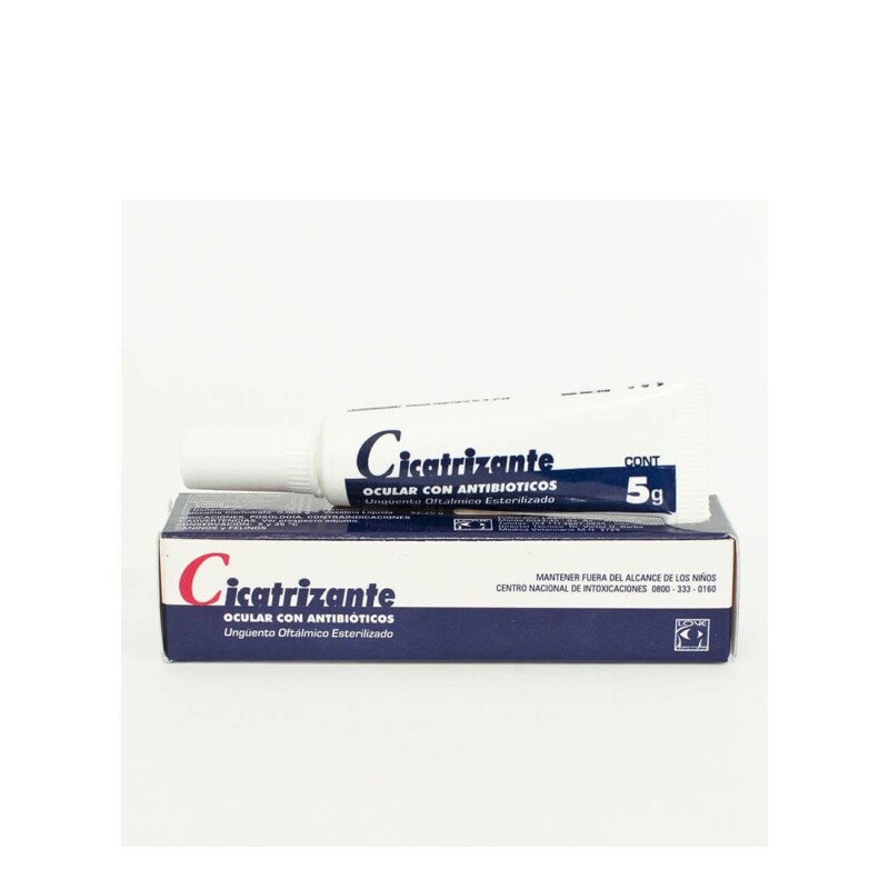 Cicatrizante Ocular con Antibiótico 5grs Cicatrizante Ocular con Antibiótico 5grs