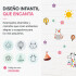 Revestimiento Autoadhesivo Pared Infantil X100 Calidad Variante Animales